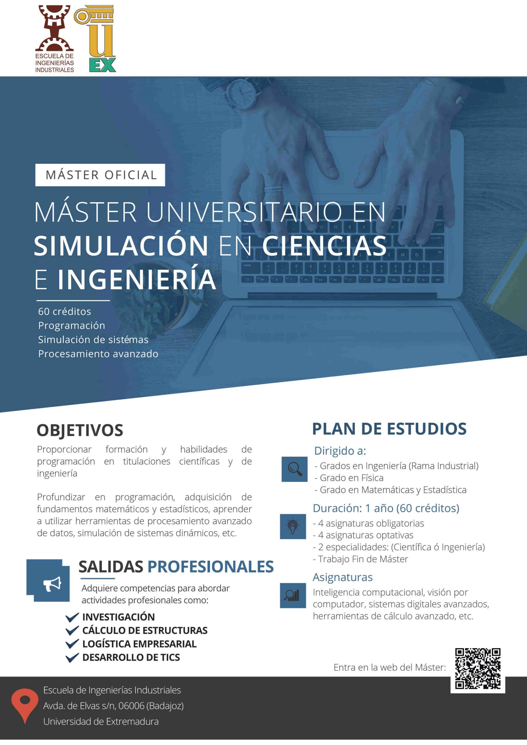 Cartel Máster Simulación